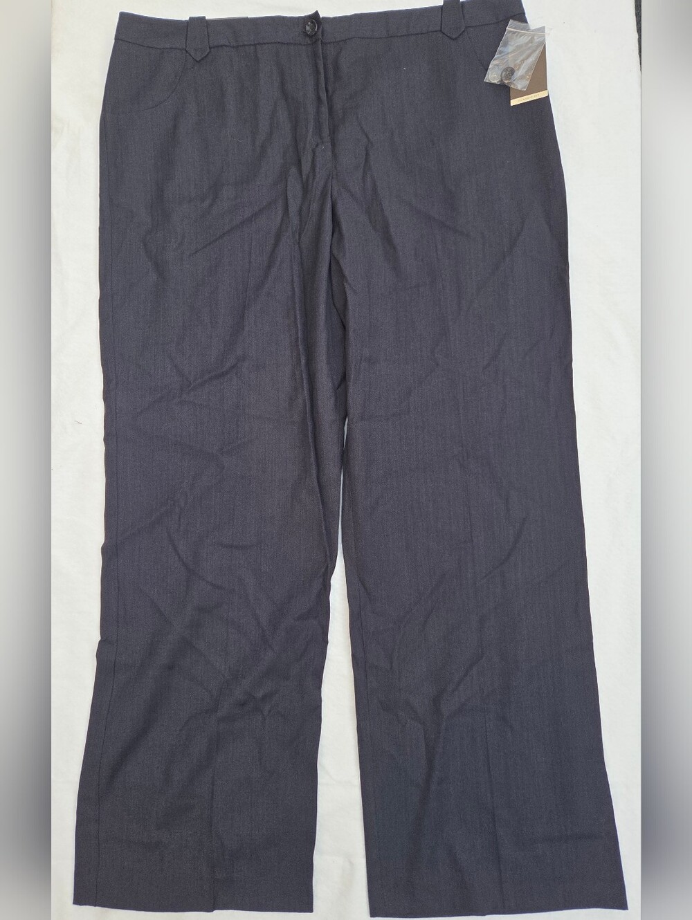 Merona Navy Straight-Leg Dress Pants